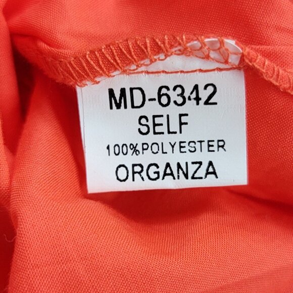 Minuet Organza Mini Dress Juniors Large Red Ruffle Dainty Coquette Flowy Evening - Picture 4 of 12